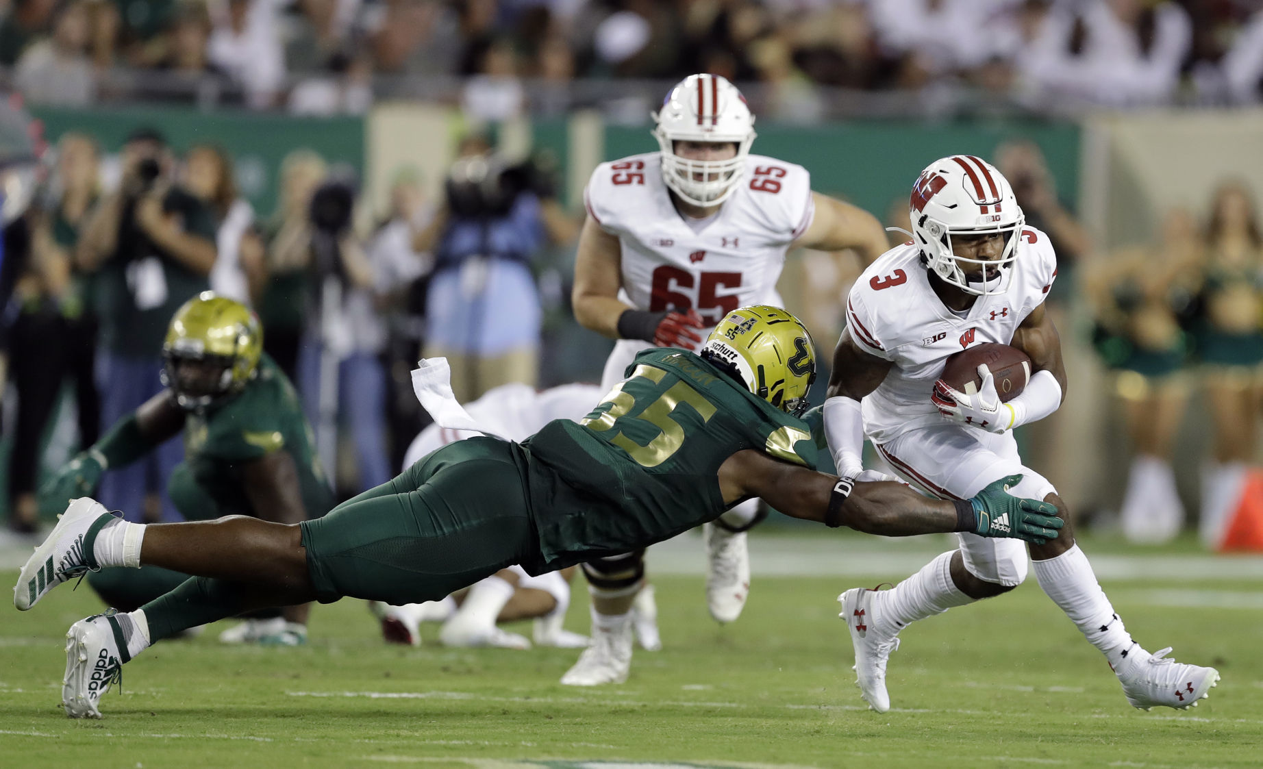 Badgers 49, Bulls 0